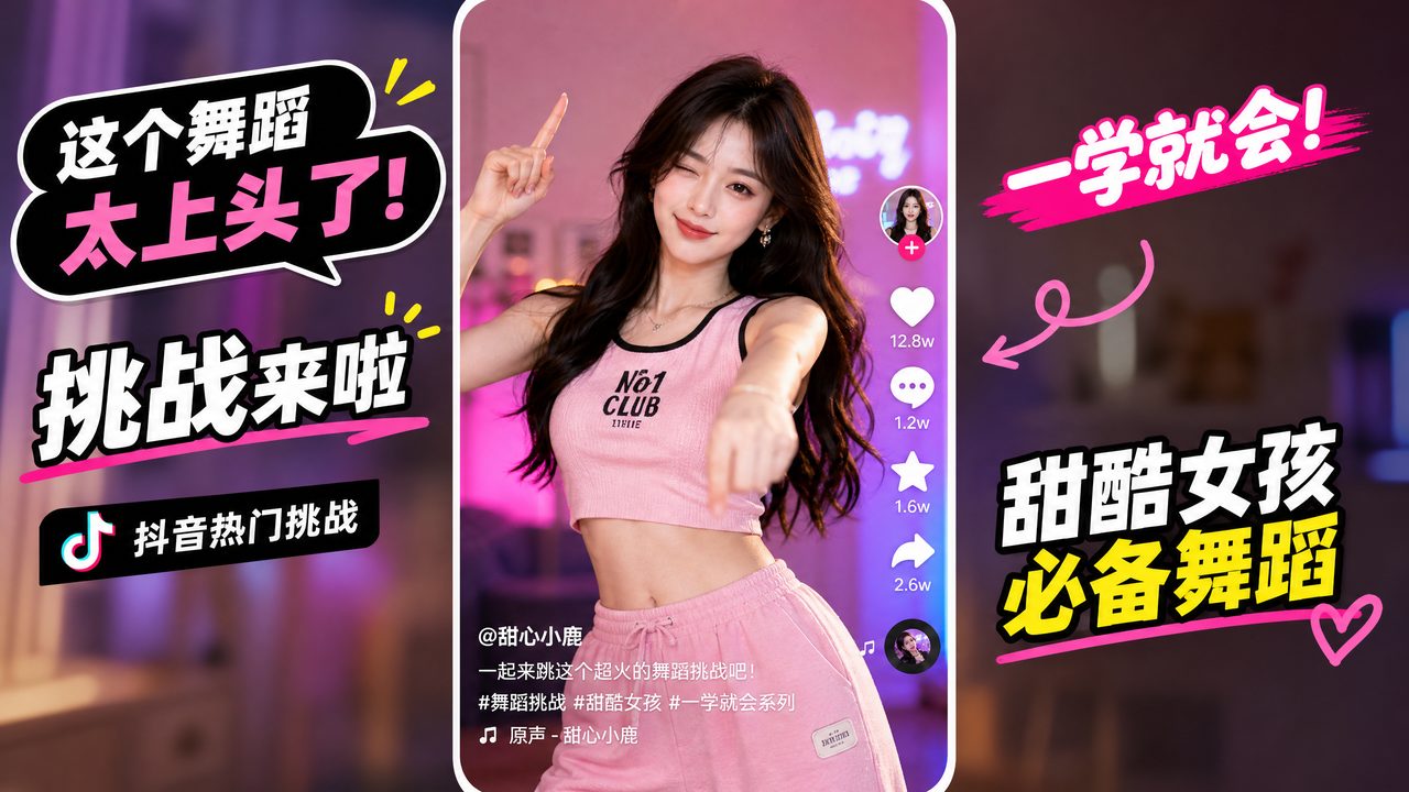 海角网 TikTok短视频-舞蹈挑战